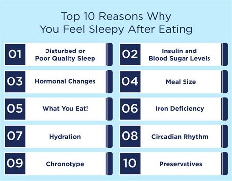 12 Reasons Why You Feel Sleepy After Eating: What to Do