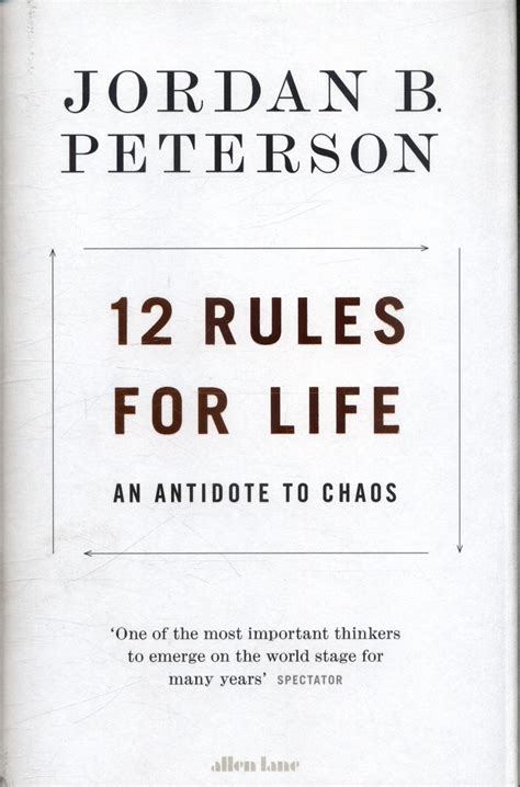 12 Rules for Life An Antidote to Chaos Kindle Editon