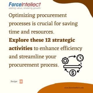 12 Strategies for Optimizing Procurement & Supply Chain Management