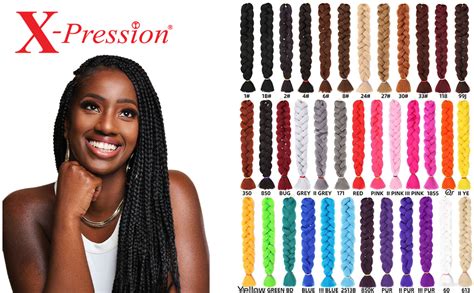 12 XPression Braiding Hair Colors to Elevate Your Style