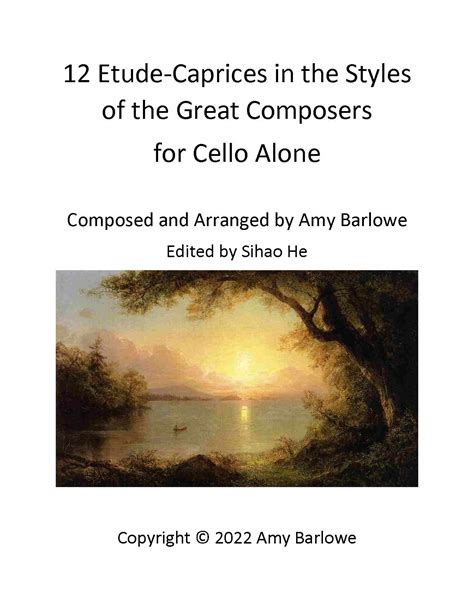 12 etude caprices in the styles of the great composers PDF