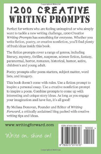 1200 creative writing prompts adventures in writing PDF