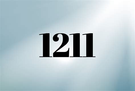 1211 Angel Number: A Sign of Divine Guidance and New Beginnings