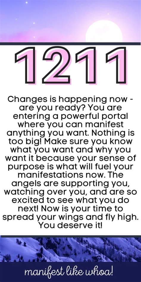 1211 Angel Number: Your Divine Guidance to Manifest a Fulfilling Life