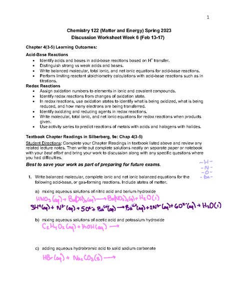 122 Section Assessment Answers Chemistry Doc