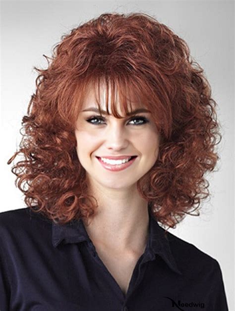 123 Best Auburn Curly Shoulder Length Classic Wigs of 2025