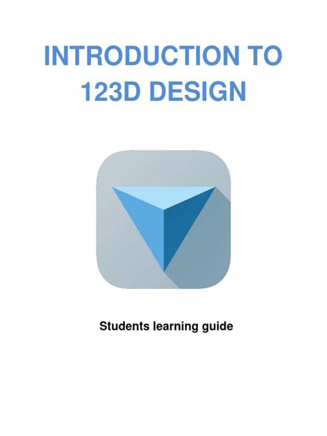 123d design manual pdf PDF