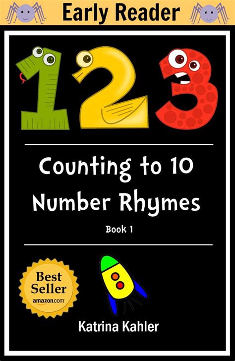 123s Number Rhyme Book Early Readers Level 1 preschool and kindergarten Beginner Readers Can Learn Their Numbers Through Rhymes Rabbit Readers Book 7