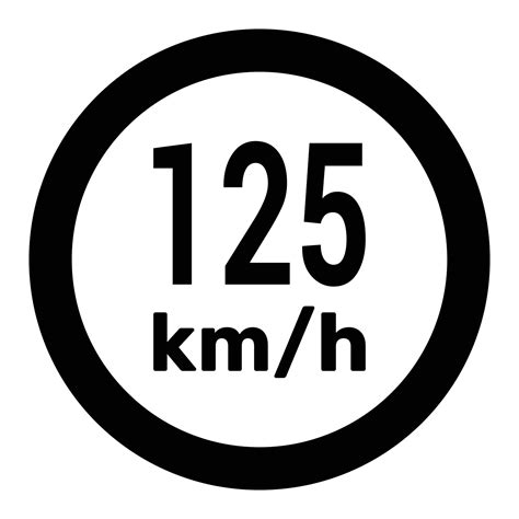 125 millas a km/h