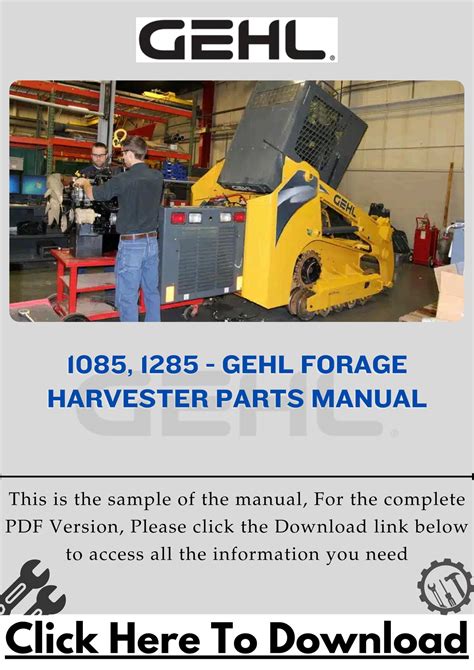 1285 gehl service manual pdf Kindle Editon