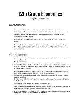 12th grade economics study guide Epub