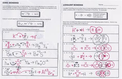 13 Chemical Bonding Answers Doc