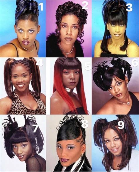 13 Nostalgic 90's Hairstyles for Black Hair