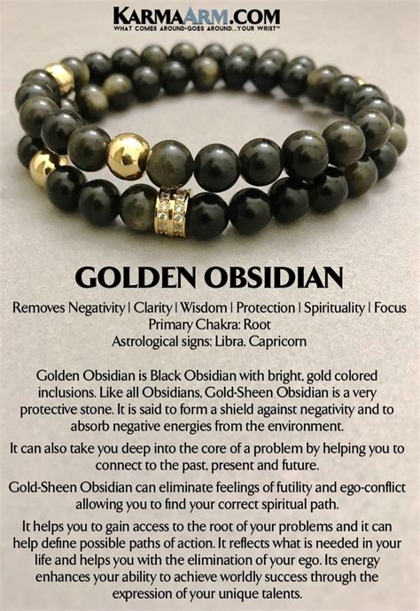 13 Obsidian Bracelet Meanings: Uncover Your Inner Strength