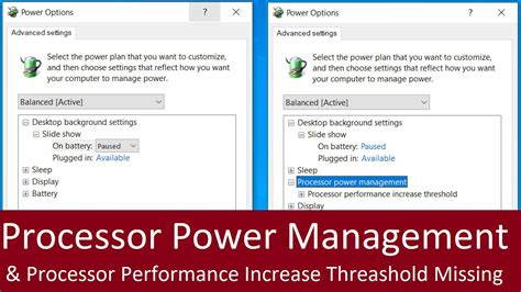 13 Processor Power Management Best Settings for Gaming