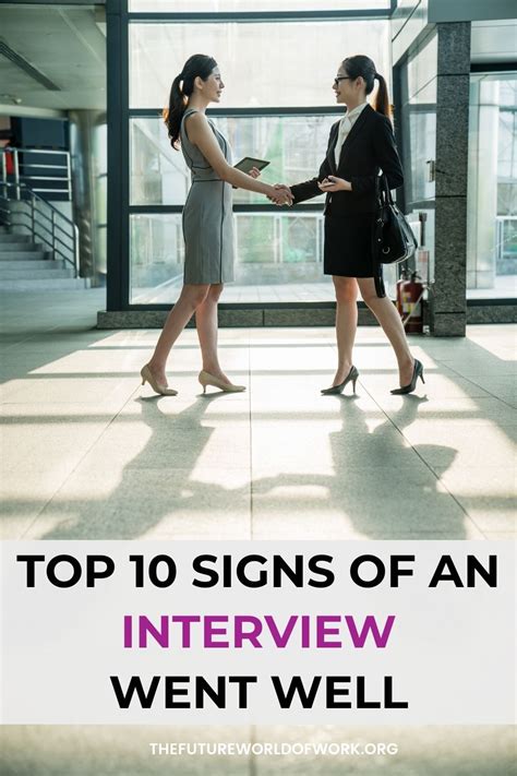 13 Signs You'll Get the Job After the Interview