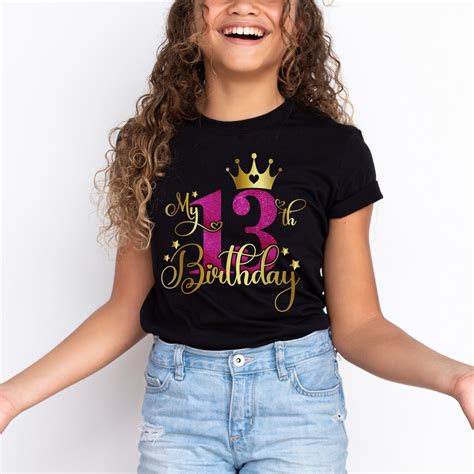 13th Birthday Shirts: A Journey of Style and Expression