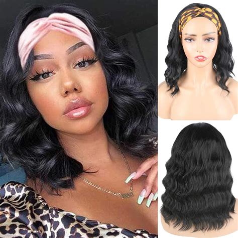 14" Natural Black Synthetic Headband Wigs: A Revolutionary Hair Solution