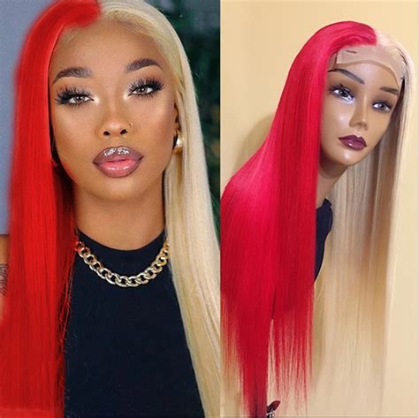 14" Sleek and Sassy: Unveil the Sensation of Two Tone Lace Front Wigs