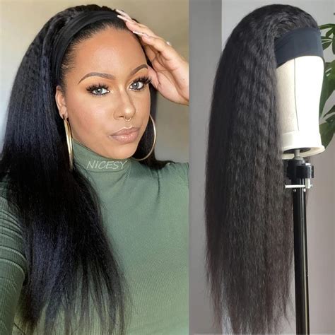 14 Inch Natural Black Synthetic Headband Wigs: A Comprehensive Guide