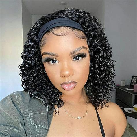 14 Inch Natural Black Synthetic Headband Wigs: A Versatile and Effortless Beauty Solution for 2023