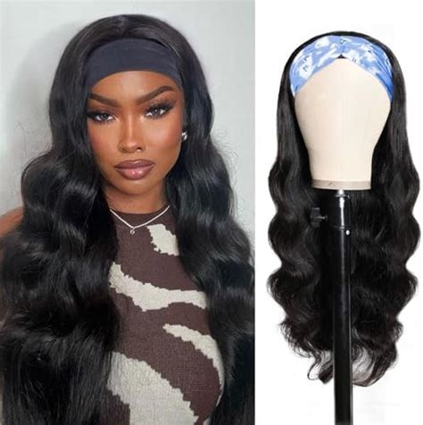 14 Inch Natural Black Synthetic Headband Wigs: Unleash Your Inner Diva