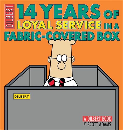 14 Years of Loyal Service in a Fabric-Covered Box A Dilbert Book Doc