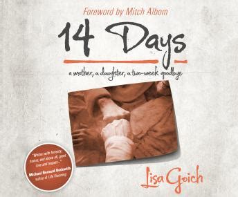 14 days a mother a daughter a two week goodbye Kindle Editon