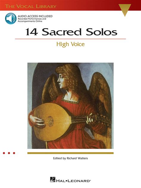 14 sacred solos the vocal library high voice with online audio Kindle Editon