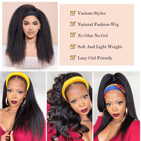 14-inch Natural Black Synthetic Headband Wigs: A Guide for Ultimate Style and Convenience