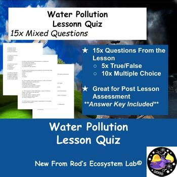 143 water pollution answer key Doc