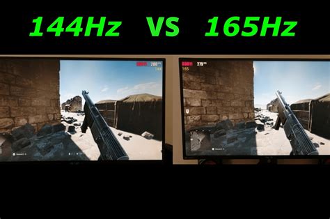 144Hz vs 165Hz: The Ultimate Showdown