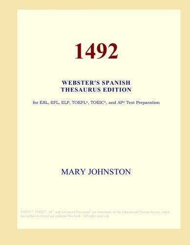 1492 Webster s Spanish Thesaurus Edition PDF