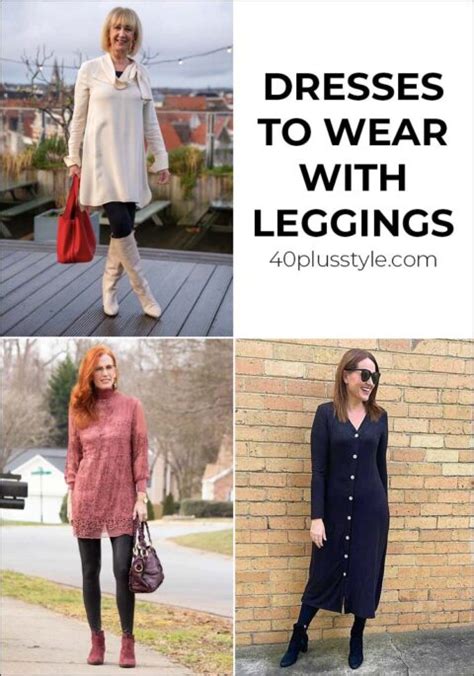 15 Amazing Dresses to Wear with Leggings for Comfort and Style