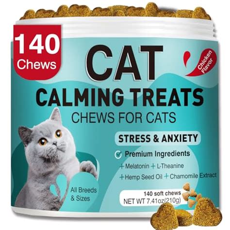 15 Calming Treats for Cat Anxiety in 2023: Soothe Your Feline Friend