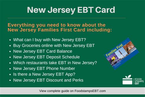 15 Crucial Things You Must Know About EBT New Jersey