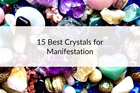 15 Crystals and Their Corresponding Rings: Manifest Your Intentions