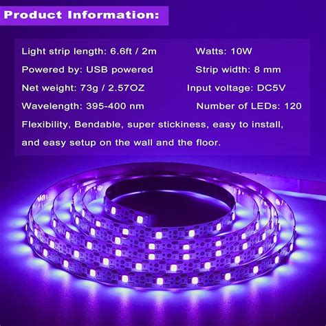 15 Essential Blacklight LED Light Strip Uses for Captivating Environments