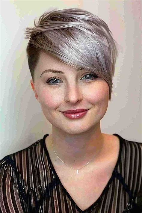 15 Low Maintenance Round Face Pixie Cut for Plus Size