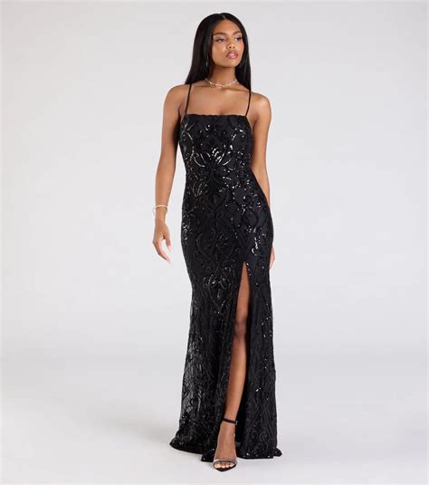 15 Ravishing Sequin Black Formal Dresses for an Unforgettable Night