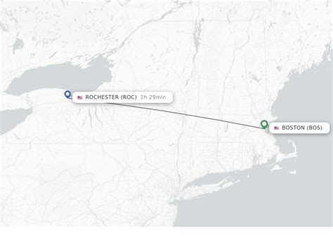 15 Routes from Boston to Rochester NY