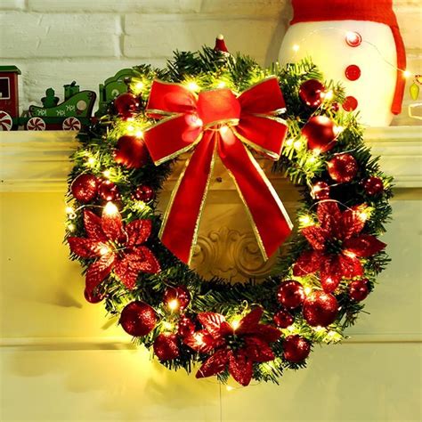 15 Stunning Christmas Wreaths with LED Lights to Illuminate Your Holiday