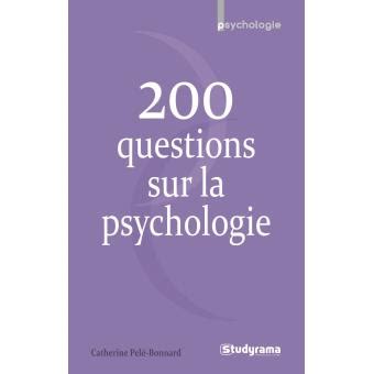 150 questions r ponses psychologie catherine pelebonnard Doc