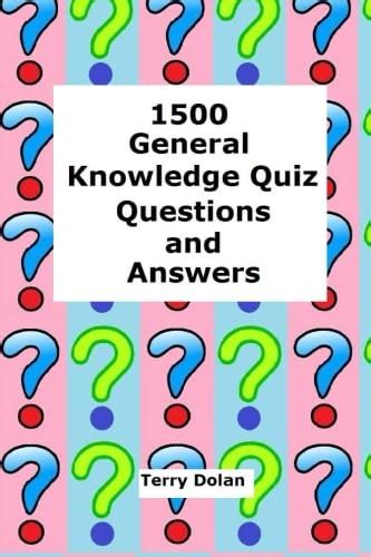 1500 General Knowledge Quiz Questions and Answers Epub