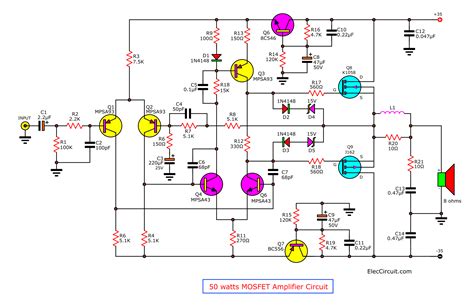 1500 watt mosfet amplifier circuit diagram Reader