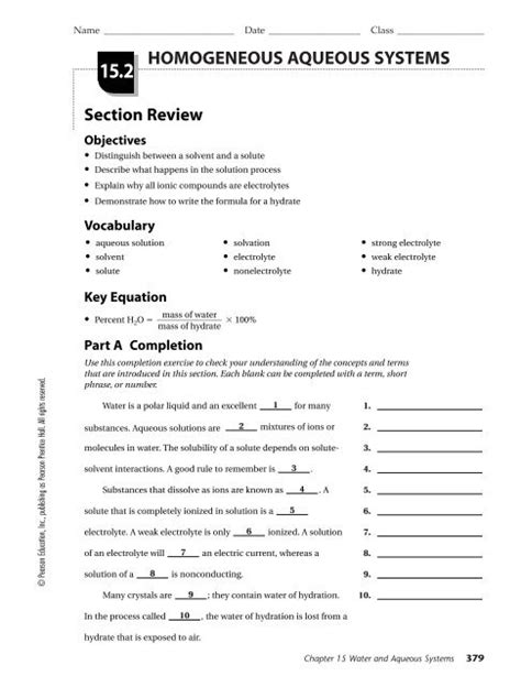 152 homogeneous aqueous systems answers Kindle Editon