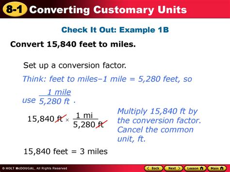 15840 feet is how many miles