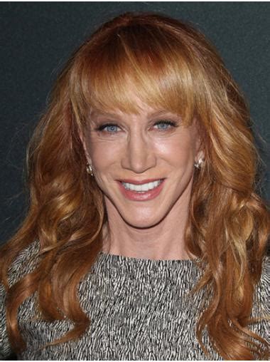 16" Capless Long Synthetic Wavy Kathy Griffin Wigs