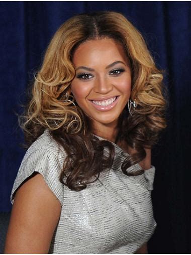 16" Curly Long Full Lace Without Bangs Ombre/2 Tone Beyonce Wigs