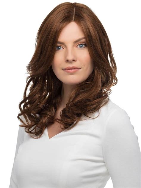 16" Long Wavy Women Wigs Hand Tied Layered